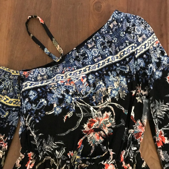 NWOT Free People Modern Nomad Boho Mini Dress - XS - Picture 4 of 6